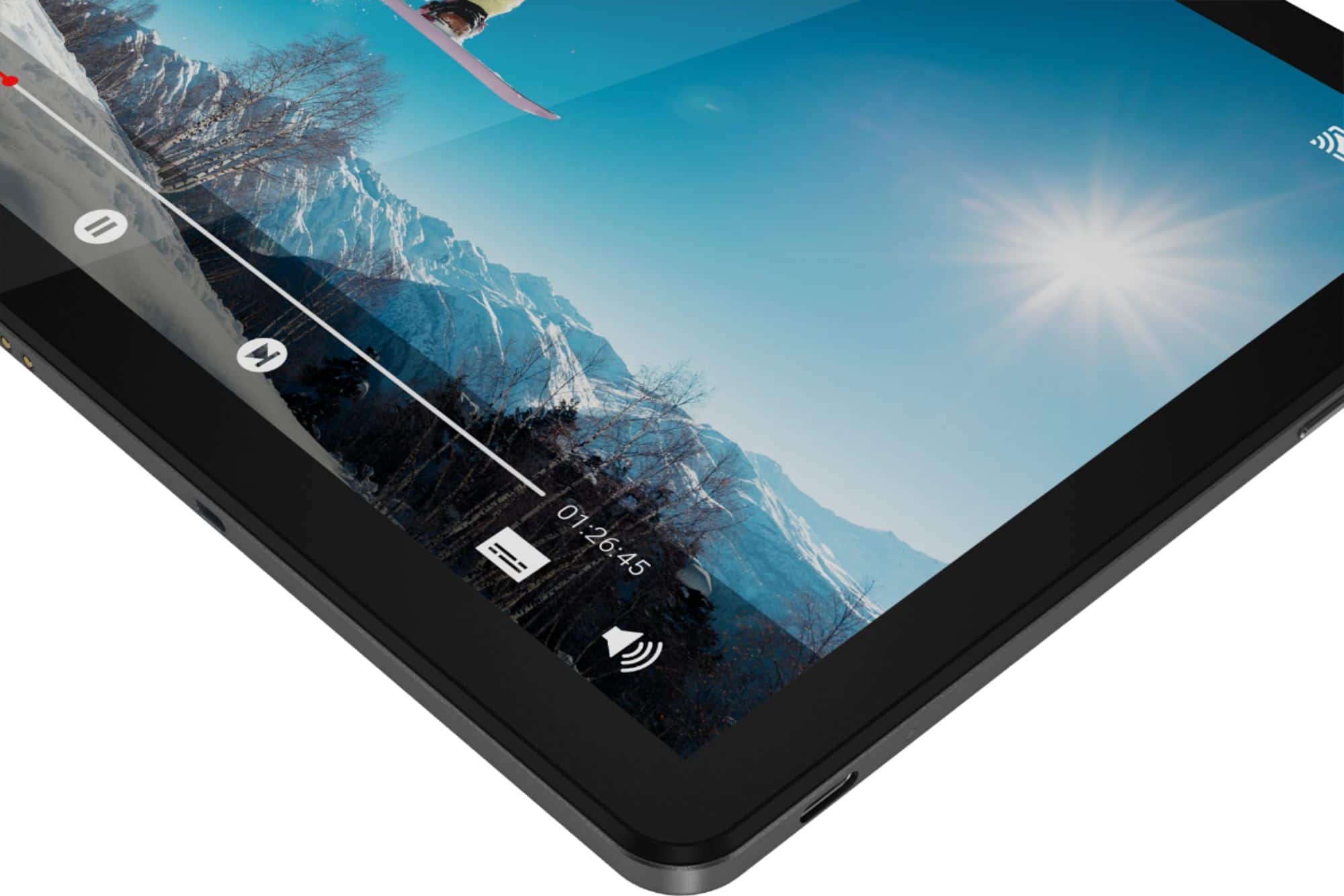 Alt View 25. Lenovo - IdeaPad Duet Chromebook - 10.1” (1920x1200) Touch 2-in-1 Tablet - MediaTek P60T - 4G RAM - 128G eMCP4x - with Keyboard - Ice Blue + Iron Gray.