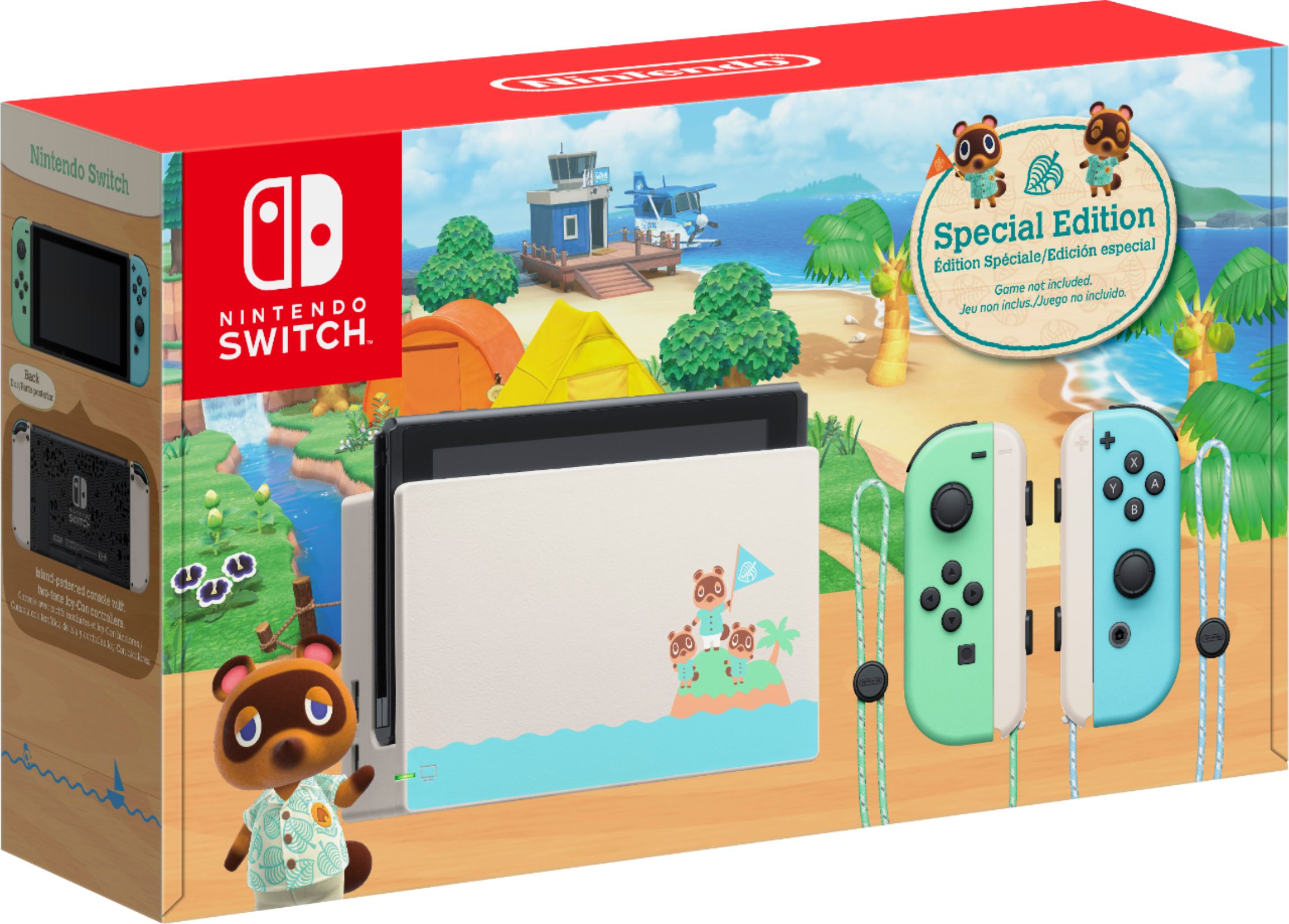 employment Bad luck Arena Nintendo Switch Animal Crossing: New Horizons Edition 32GB Console Pastel  Green & Blue HADSKEAAA - Best Buy