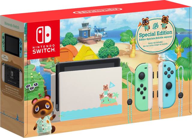 Geek Squad Refurbished Good - Switch - Animal Crossing: New Horizons Edition 32GB Console
