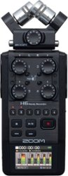 Zoom - H6 Handy Recorder with X/Y Mic Capsule - Front_Zoom