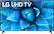 Front. LG - 75" Class UN7370 Series LED 4K UHD Smart webOS TV - Black.
