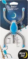 Nite Ize - BugLit 6 Lumen LED Flashlight - Charcoal/bright blue - Front_Zoom