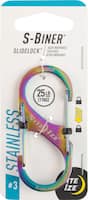 Nite Ize - S-Biner SlideLock #3 Stainless Steel Dual Carabiner - Spectrum - Front_Zoom