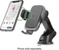 Alt View Zoom 11. Car and Driver - Car Vent/Dashboard Mount for Smartphones with Wireless Charging - Black.
