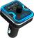 Alt View 16. Car and Driver - FM Transmitter and 12v USB Car Charger with SIRI/Google Assistant Activation - Black.