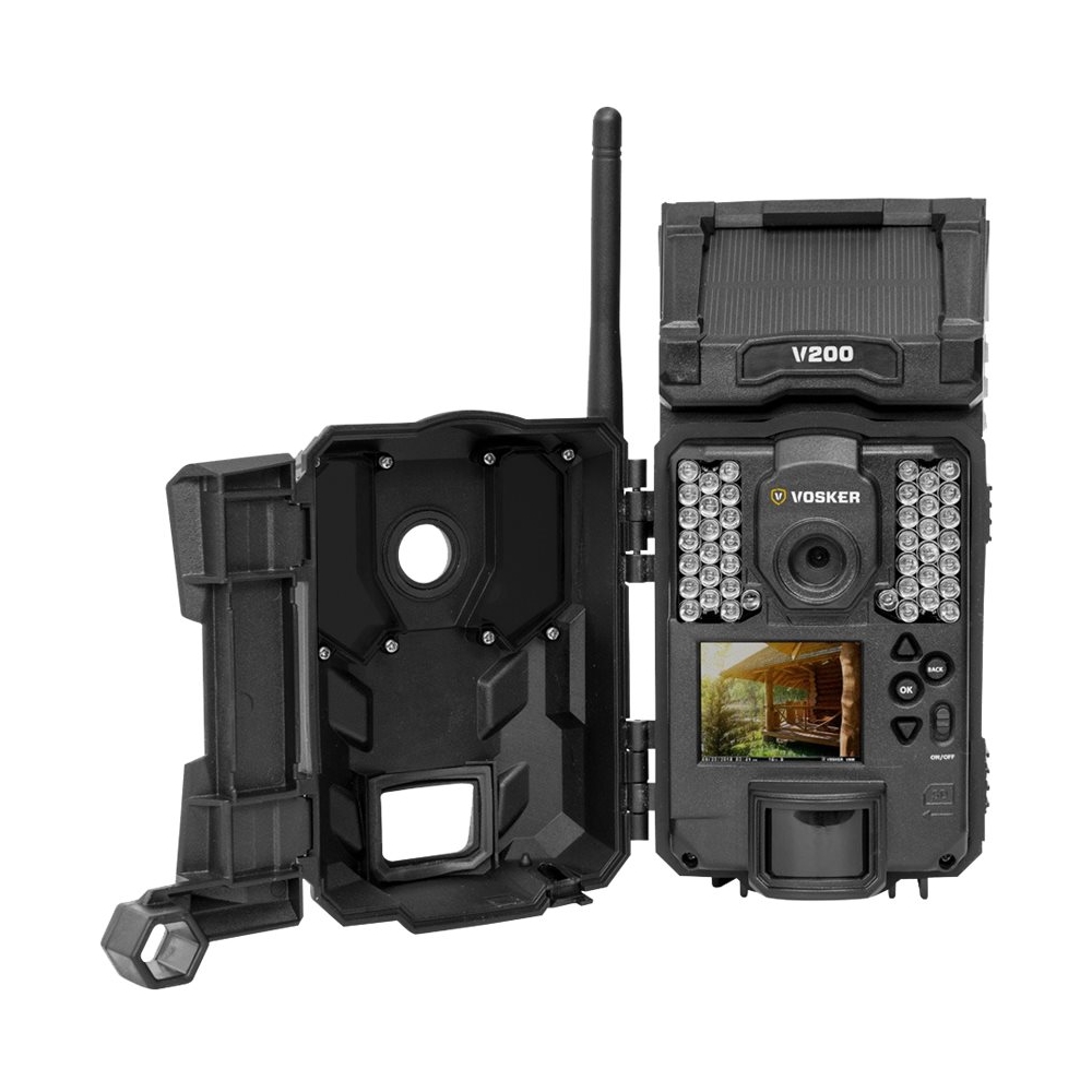 Vosker V200 4g/Lte Cellular Security Camera With Preactivated