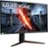 Angle Zoom. LG - UltraGear 27" IPS LED QHD FreeSync and G-SYNC Compatible Monitor with HDR (DisplayPort, HDMI) - Black.