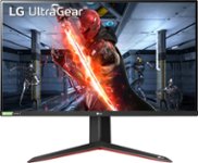 Front Zoom. LG - UltraGear 27" IPS LED QHD FreeSync and G-SYNC Compatible Monitor with HDR (DisplayPort, HDMI) - Black.