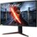 Left Zoom. LG - UltraGear 27" IPS LED QHD FreeSync and G-SYNC Compatible Monitor with HDR (DisplayPort, HDMI) - Black.