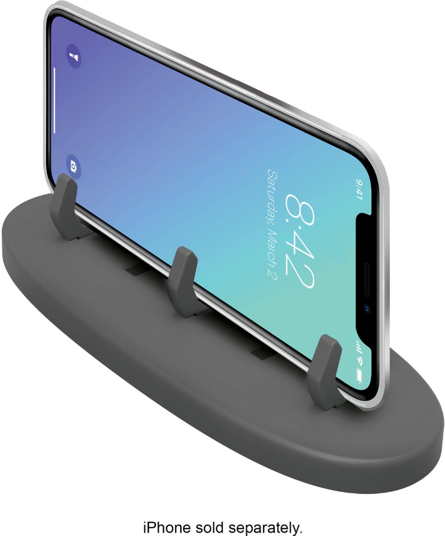 Alt View 22. HoMedics - UV-CLEAN Portable Sanitizer - Gray.