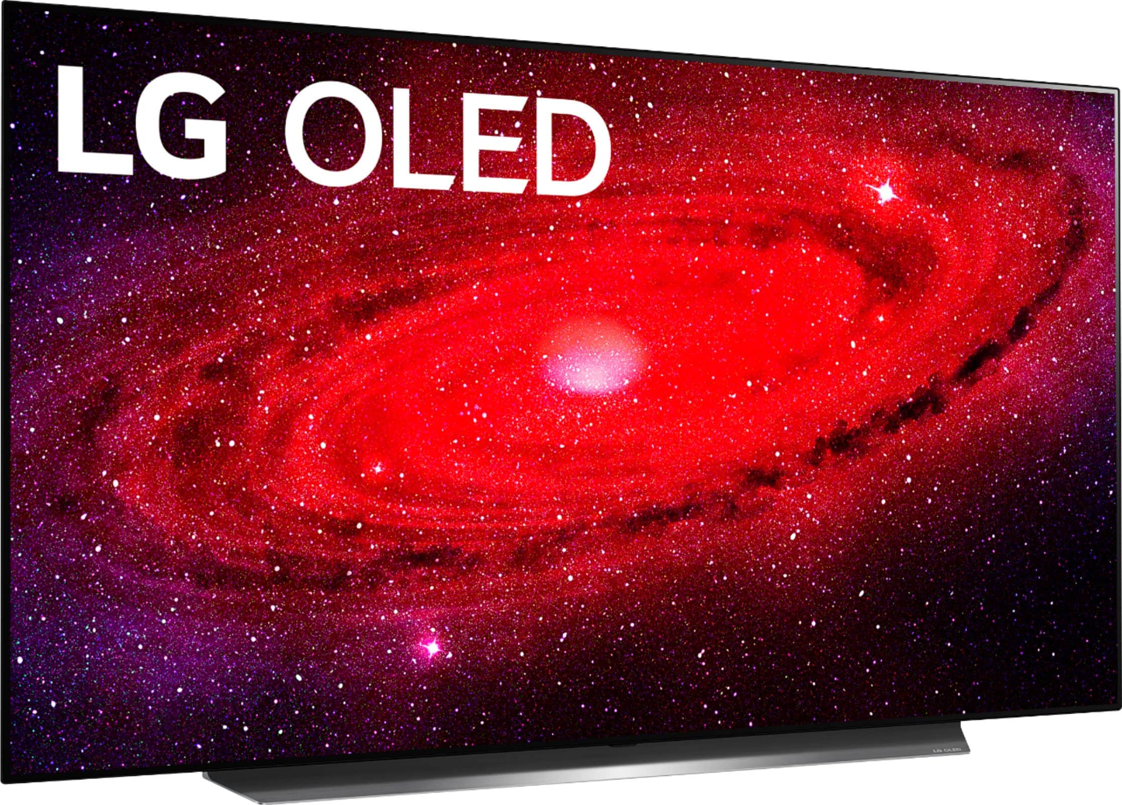 Angle. LG - 65" Class CX Series OLED 4K UHD Smart webOS TV - Black.