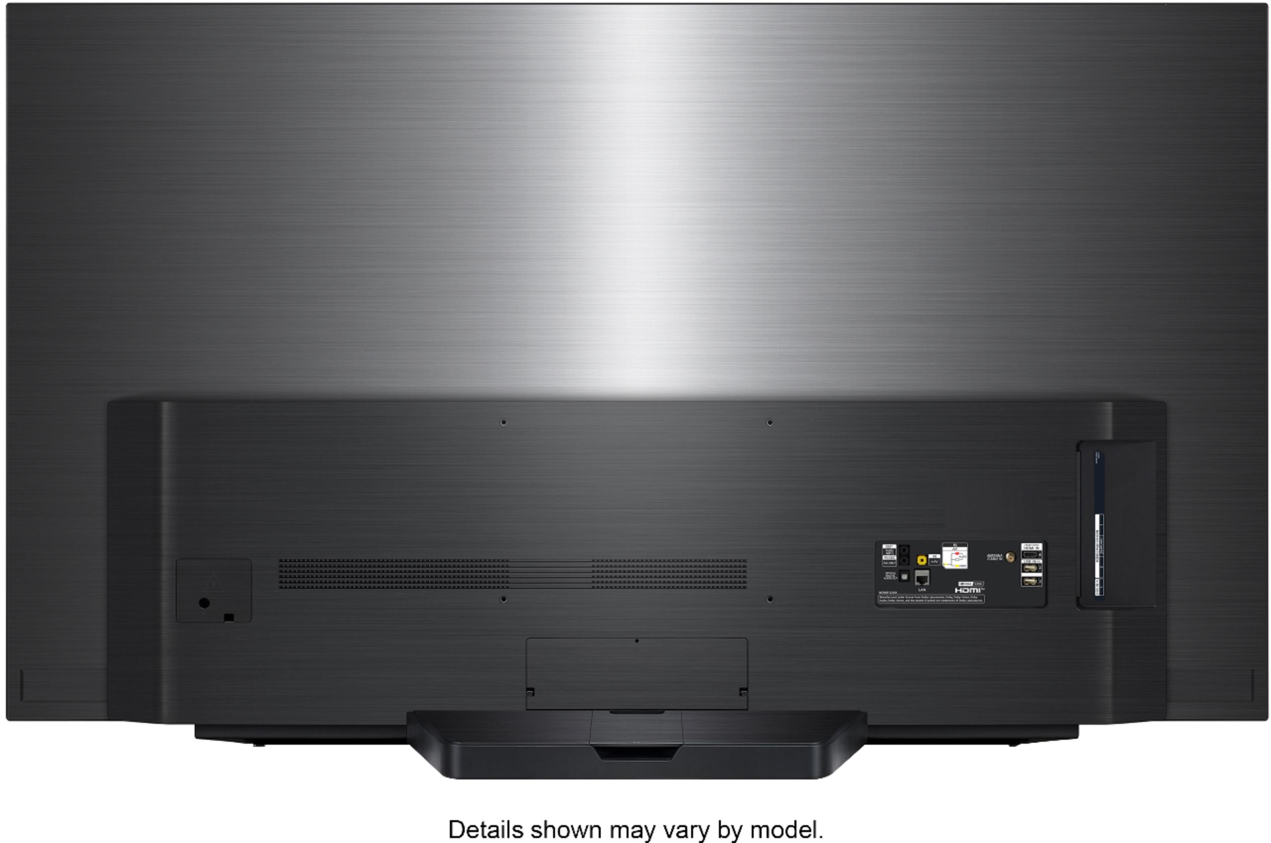 Back View: LG - 55" Class CX Series OLED 4K UHD Smart webOS TV