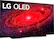 Angle. LG - 55" Class CX Series OLED 4K UHD Smart webOS TV - Dark Silver.