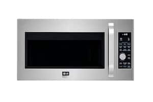 LG - STUDIO 1.7 Cu. Ft. Convection Over-the-Range Microwave Oven with Sensor Cooking - Stainless Steel - Front_Zoom