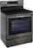 Alt View 20. LG - 6.3 Cu. Ft. Smart Freestanding Electric Convection Range with EasyClean and InstaView - PrintProof Black Stainless Steel.