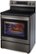 Alt View Zoom 26. LG - 6.3 Cu. Ft. Smart Freestanding Electric Convection Range with EasyClean, Air Fry and InstaView WideView Window - Black stainless steel.