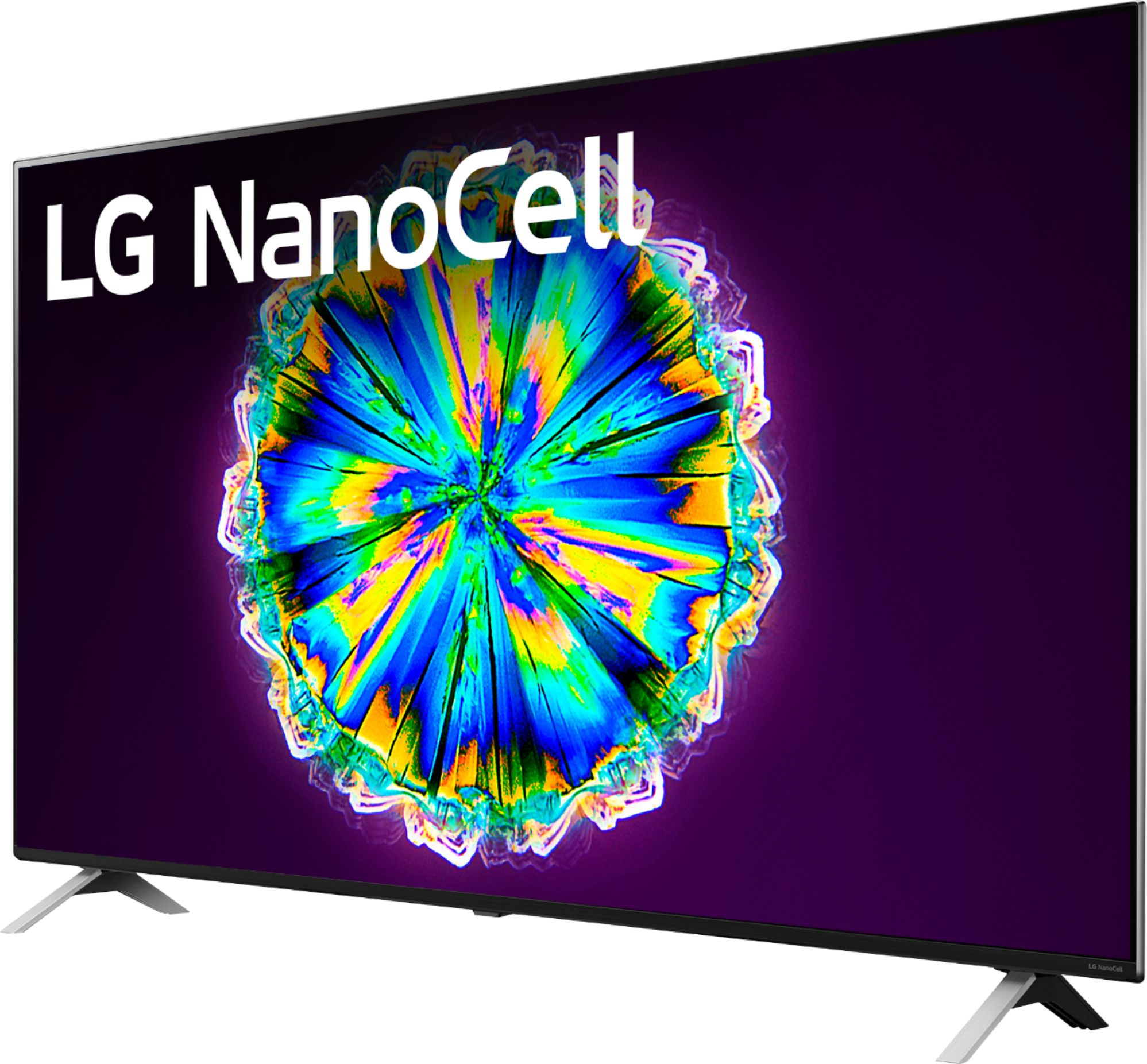 Left View: LG - 55" Class NanoCell 85 Series LED 4K UHD Smart webOS TV
