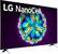Angle. LG - 65" Class NanoCell 85 Series LED 4K UHD Smart webOS TV - Black.