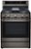 Alt View 18. LG - 5.8 Cu. Ft. Smart Freestanding Gas True Convection Range with EasyClean and InstaView - Black Stainless Steel.