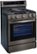Alt View Zoom 26. LG - 5.8 Cu. Ft. Freestanding Single Gas Convection Range with Wide InstaView Window and AirFry - Black stainless steel.