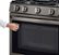 Alt View 38. LG - 5.8 Cu. Ft. Smart Freestanding Gas True Convection Range with EasyClean and InstaView - Black Stainless Steel.