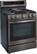 Alt View 1. LG - 5.8 Cu. Ft. Smart Freestanding Gas True Convection Range with EasyClean and InstaView - PrintProof Black Stainless Steel.