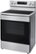 Left Zoom. LG - 6.3 Cu. Ft. Freestanding Single Electric Convection Range with Air Fry and WideView Window - Stainless steel.