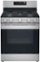 LG - 5.8 Cu. Ft. Smart Freestanding Gas True Convection Range with EasyClean, WideView Window and AirFry - Stainless steel