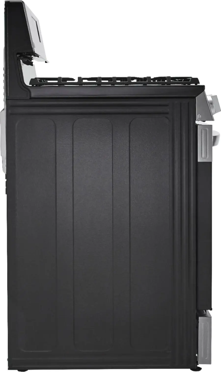 Alt View 16. LG - 5.8 Cu. Ft. Smart Freestanding Gas True Convection Range with EasyClean and AirFry - Stainless Steel.