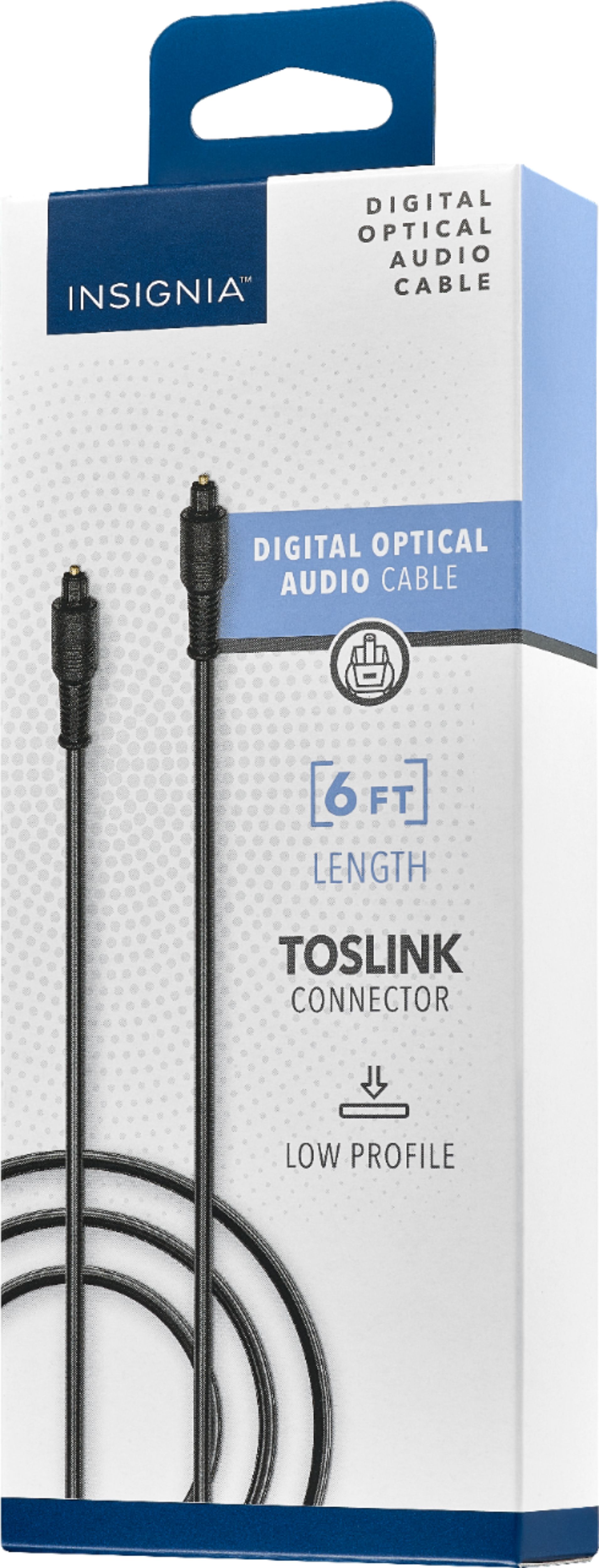 Insignia™ 6' Digital Audio Cable (Coaxial) Black NS-HZ519 - Best Buy