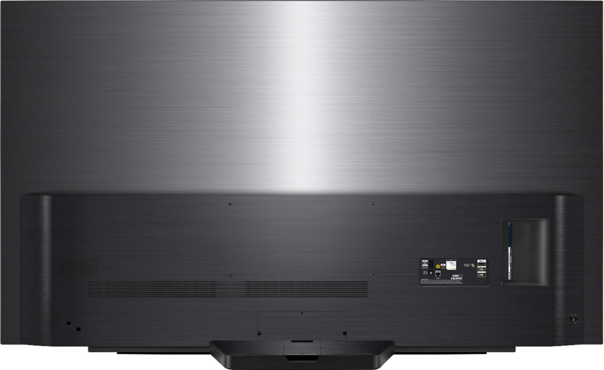 Back. LG - 77" Class CX Series OLED 4K UHD Smart webOS TV - Silver.