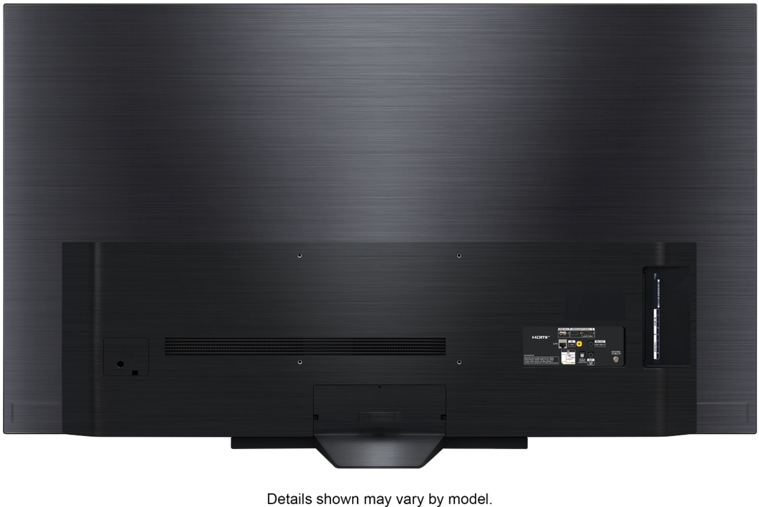 Back View: LG - 65" Class BX Series OLED 4K UHD Smart webOS TV