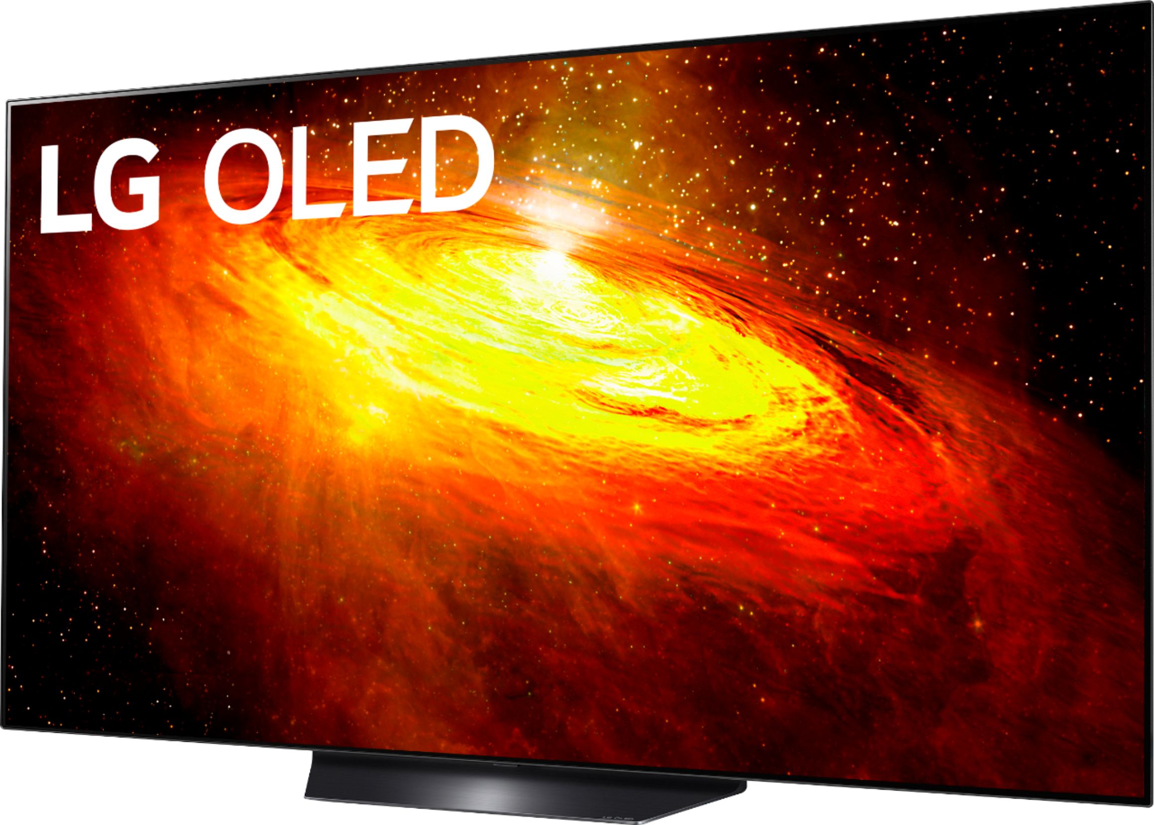 Left View: LG - 65" Class BX Series OLED 4K UHD Smart webOS TV