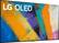 Angle. LG - 77" Class GX Series OLED 4K UHD Smart webOS TV - Black.
