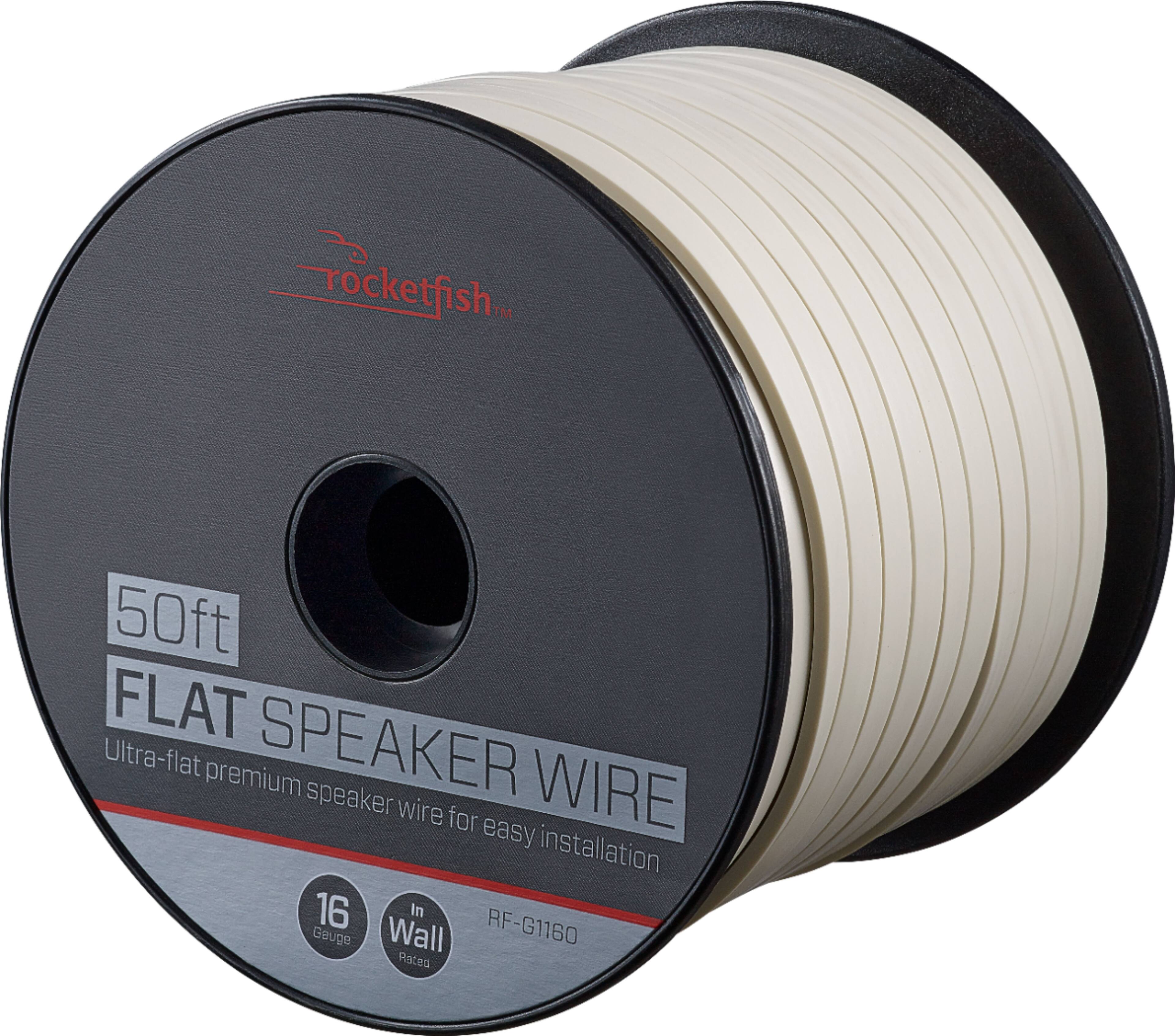 Angle. Rocketfish™ - 50' Cable - White.