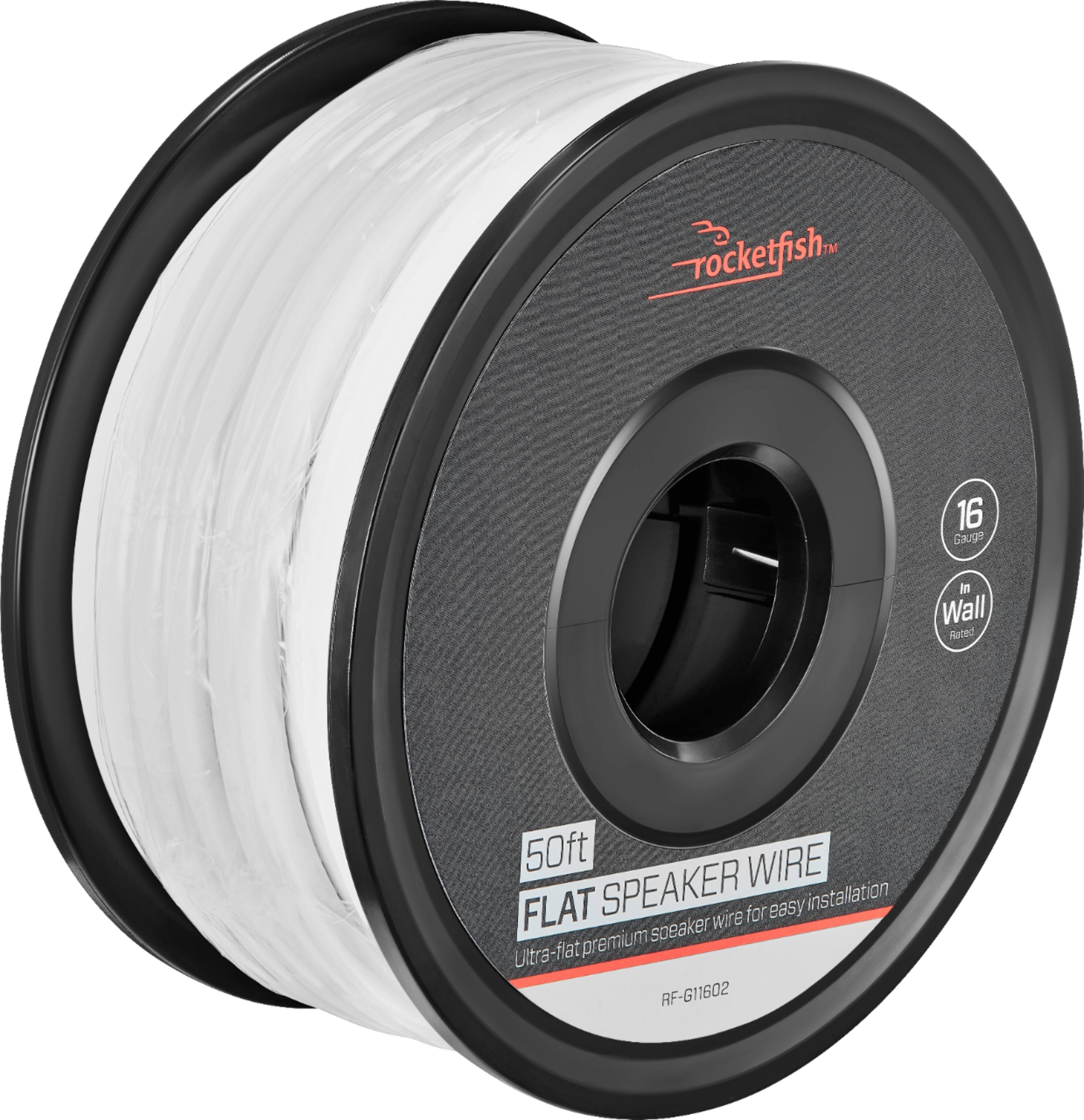 Alt View 12. Rocketfish™ - 50' Cable - White.