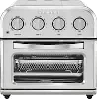 Cuisinart - 4-Slice Convection Toaster Oven + Air Fryer - Stainless Steel - Front_Zoom