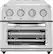 Front. Cuisinart - 4-Slice Convection Toaster Oven + Air Fryer - Stainless Steel.