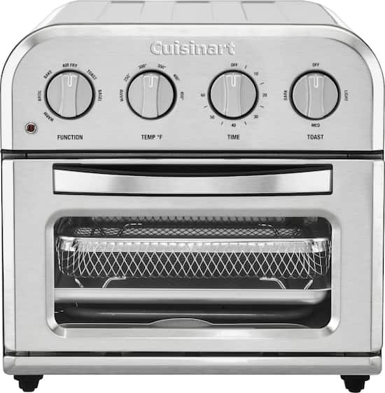 Cuisinart Compact Air Fryer Toaster Oven Stainless Steel Toa 28 Best Buy