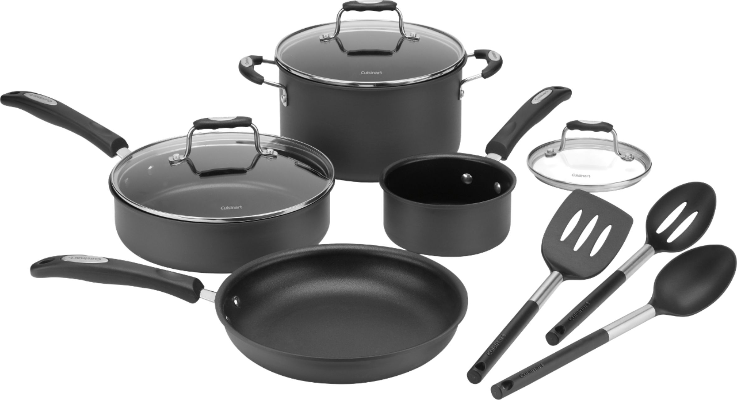 Cuisinart 10 Pieces Stainless Steel Cookware Set