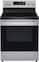 LG - 6.3 Cu. Ft. Smart Freestanding Electric Range with EasyClean and WideView Window - Stainless Steel