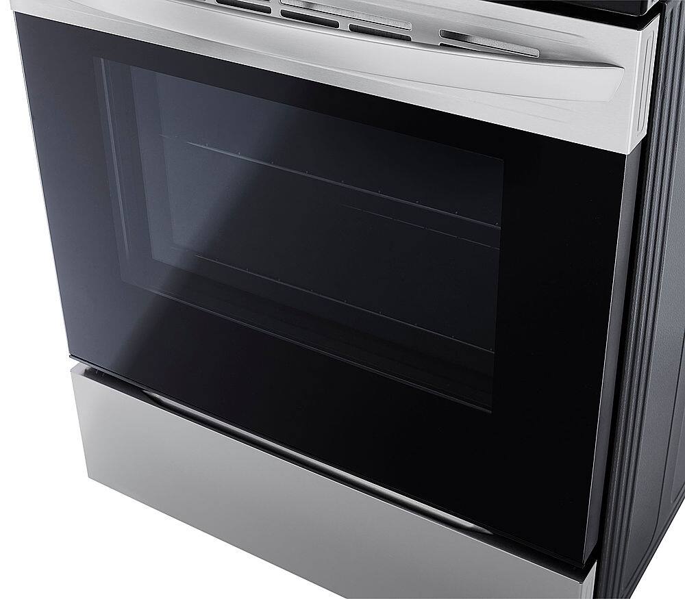 Alt View 24. LG - 6.3 Cu. Ft. Smart Freestanding Electric Range with EasyClean and WideView Window - Stainless Steel.