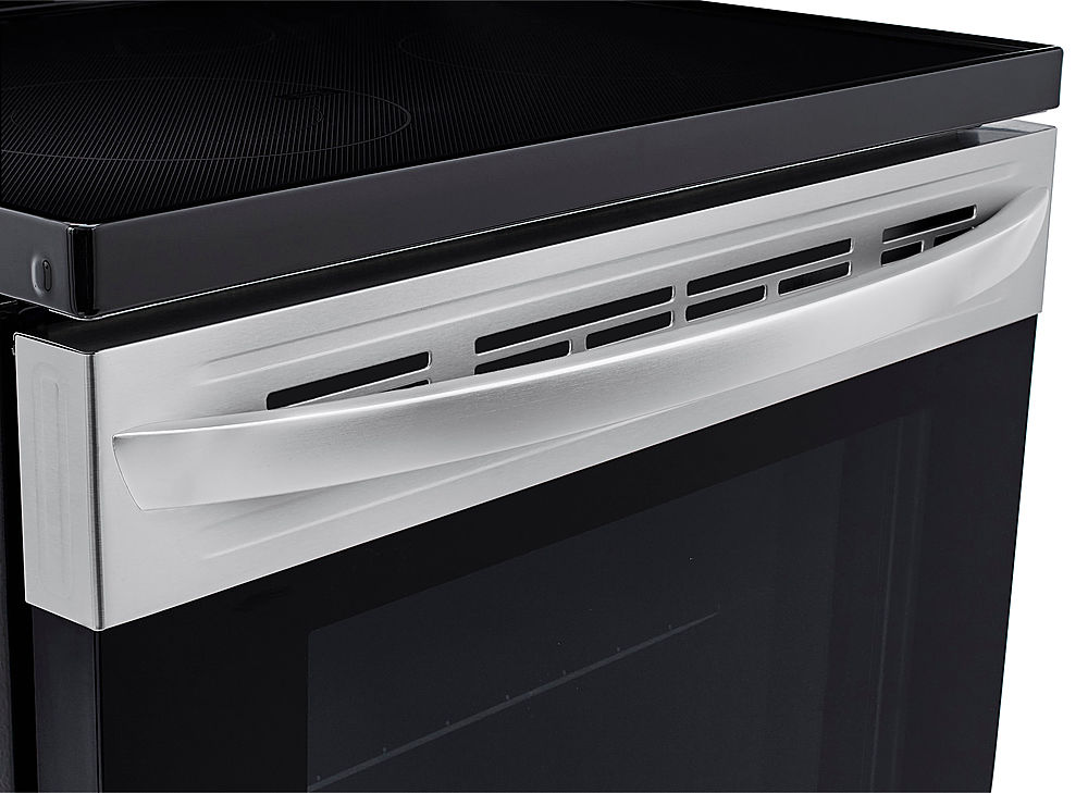 Alt View 26. LG - 6.3 Cu. Ft. Smart Freestanding Electric Range with EasyClean and WideView Window - Stainless Steel.