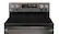 Alt View 18. LG - 6.3 Cu. Ft. Smart Freestanding Electric Convection Range with Easy Clean, Air Fry and WideView Window - Black Stainless Steel.
