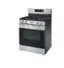 Angle. LG - 5.8 Cu. Ft. Freestanding Gas Range with EasyClean and WideView Window - Stainless Steel.