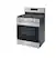 Angle. LG - 5.8 Cu. Ft. Freestanding Gas Range with EasyClean and WideView Window - Stainless Steel.