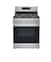 LG - 5.8 Cu. Ft. Smart Freestanding Gas Range with EasyClean and WideView Window - Stainless Steel