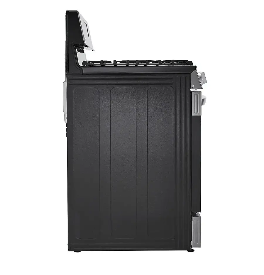 Alt View 17. LG - 5.8 Cu. Ft. Freestanding Gas Range with EasyClean and WideView Window - Stainless Steel.