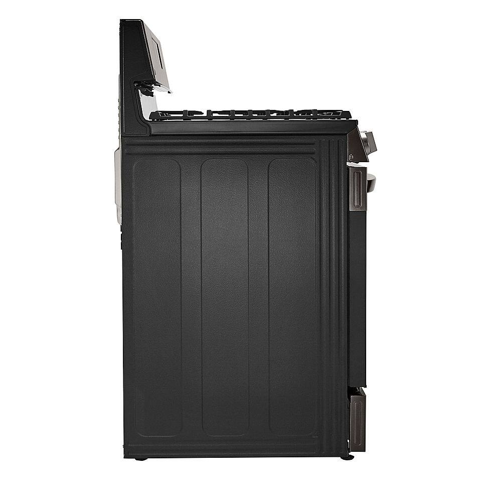 Alt View 19. LG - 5.8 Cu. Ft. Smart Freestanding Gas True Convection Range with EasyClean and AirFry - PrintProof Black Stainless Steel.