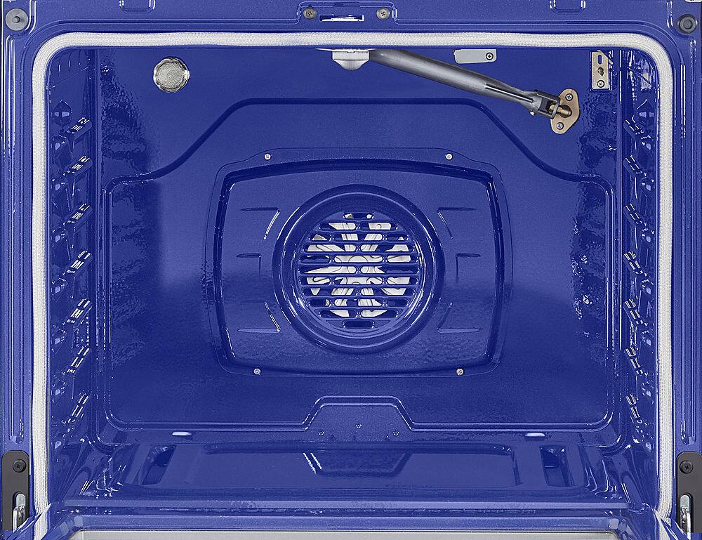 Alt View 22. LG - 5.8 Cu. Ft. Smart Freestanding Gas True Convection Range with EasyClean and AirFry - PrintProof Black Stainless Steel.